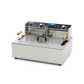Friteuza electrica de banc 15L, 1 cos, 230V, 5kW