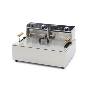 Friteuza electrica de banc 15L, 1 cos, 230V, 5kW