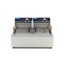 Friteuza electrica de banc 15L, 1 cos, 230V, 5kW