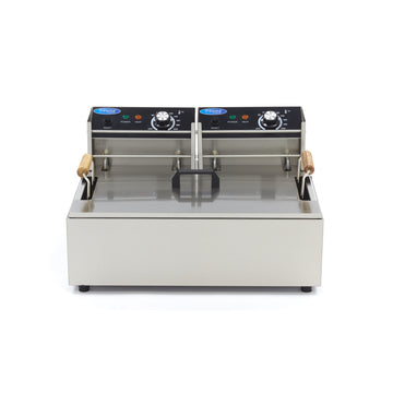 Friteuza electrica de banc 15L, 1 cos, 230V, 5kW