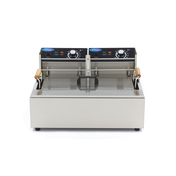 Friteuza electrica de banc 15L, 1 cos, 230V, 5kW