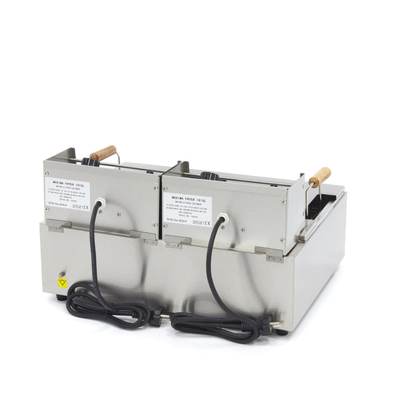 Friteuza electrica de banc 15L, 1 cos, 230V, 5kW