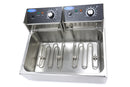 Friteuza electrica de banc 15L, 1 cos, 230V, 5kW
