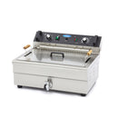 Friteuza electrica de banc 20L, 1 cos, 380V, 4.5kW