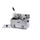 Friteuza electrica de banc 2x8L, 2 cosuri, 230V, 6,5kW