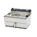 Friteuza electrica de banc 30L, 1 cos, 380V, 6kW Friteuza cu o capacitate de
