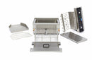 Friteuza electrica de banc 30L, 1 cos, 380V, 6kW Friteuza cu o capacitate de