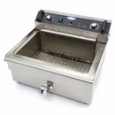 Friteuza electrica de banc 30L, 1 cos, 380V, 6kW Friteuza cu o capacitate de