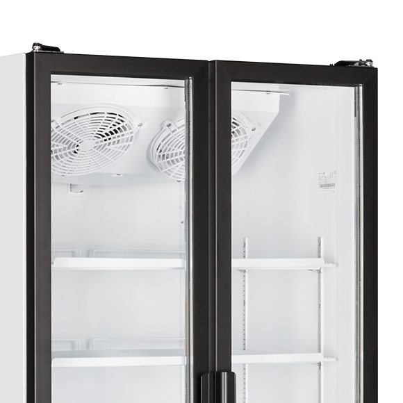 Vitrina frigorifica multideck alba VOC891 detaliu Tefcold – vitrina frigorifica multideck pentru expunere produse in magazine