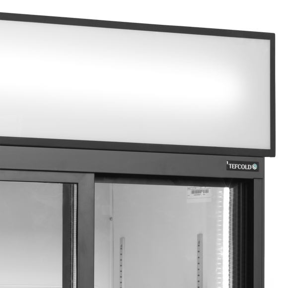 Vitrina frigorifica multideck alba FSC891SH detaliu Tefcold – vitrina frigorifica multideck pentru expunere produse in magazine