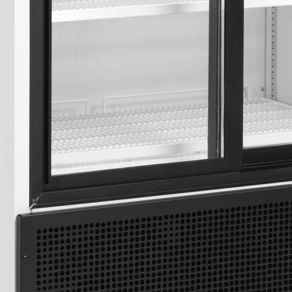 Vitrina frigorifica multideck alba FSC891SH interior Tefcold – vitrina frigorifica multideck pentru expunere produse in magazine