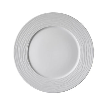 Farfurie plata desert Ø 21 cm, portelan alb - model Sea Wave