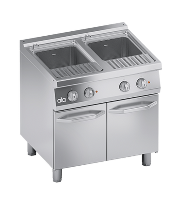 Fierbator paste bolitor electric 2x26 Litri cu dulap inchis, 14 kW