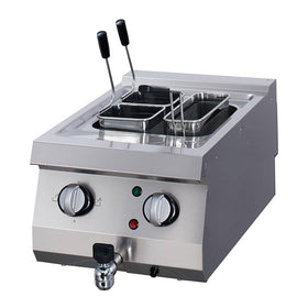 Fierbator paste, bolitor electric de banc, 3 cosuri, 20L, 70cm, 380V, 5,5kW Aparatul de fiert paste are