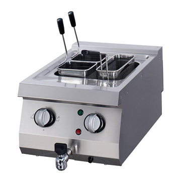Fierbator paste, bolitor electric de banc, 3 cosuri, 20L, 70cm, 380V, 5,5kW Aparatul de fiert paste are