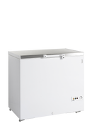Lada congelator orizontala alba inox FR305SSL, 273 l Tefcold – lada congelator orizontala pentru produse congelate in restaurant si retail