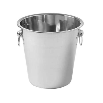 Frapiera inox cu manere, 3.5 L, Ø19 x H18.5 cm Frapiera din inox cu manere