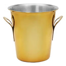 Frapiera inox cu manere, Ø21 x H20, finisaj auriu