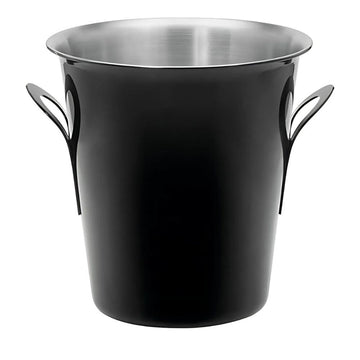 Frapiera inox cu manere, Ø21 x H20, finisaj negru