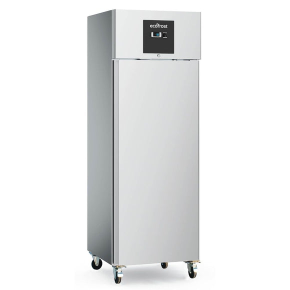 Frigider inox cu o usa, 2 8ºC, 430 Lt., agent frigorific ecologic R290