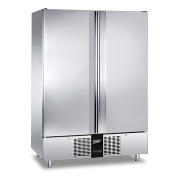 Frigider inox, GN 21, temperatura -2 10C, capacitate 1500 Litri, 2 usi, functii HACCP, setare umiditate, Master 1500