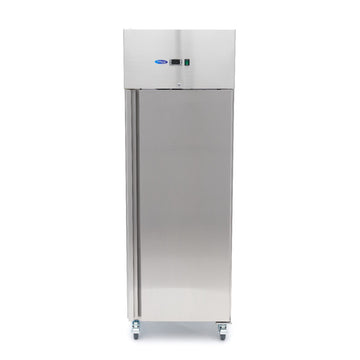 Frigider inox -210 C, 400 Litri, agent frigorific ecologic R290 Cu o capacitate bruta de