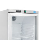 Frigider inox cu usa sticla, 08 C, 400 Litri
