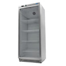 Frigider inox cu usa sticla, 08 C, 600 Litri