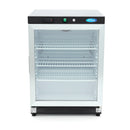 Frigider cu usa sticla, 08 C, 200 Litri, negru