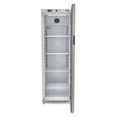 Frigider cu usa sticla, 08 C, 400 Litri, alb