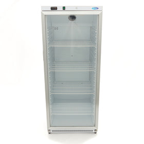Frigider cu usa sticla, 08 C, 600 Litri, alb
