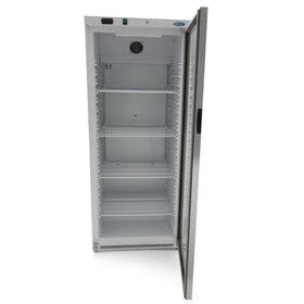 Frigider cu usa sticla, 08 C, 600 Litri, alb