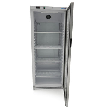 Frigider cu usa sticla, 08 C, 600 Litri, alb