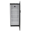 Frigider cu usa sticla, 08 C, 600 Litri, negru
