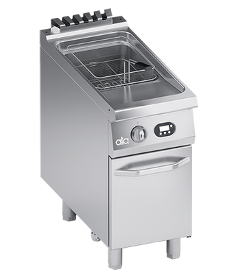 Friteuza electrica cu o cuva 20 Litri - comenzi digitale, 18 kW