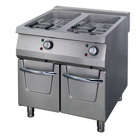 Friteuza electrica, 2x22L, 90cm, 2 cosuri, 380V, 36kW