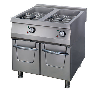Friteuza electrica, 2x22L, 90cm, 2 cosuri, 380V, 36kW