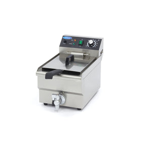 Friteuza electrica de banc, 10L, 1 cos, 230V, 3kW