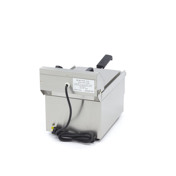 Friteuza electrica de banc, 10L, 1 cos, 230V, 3kW