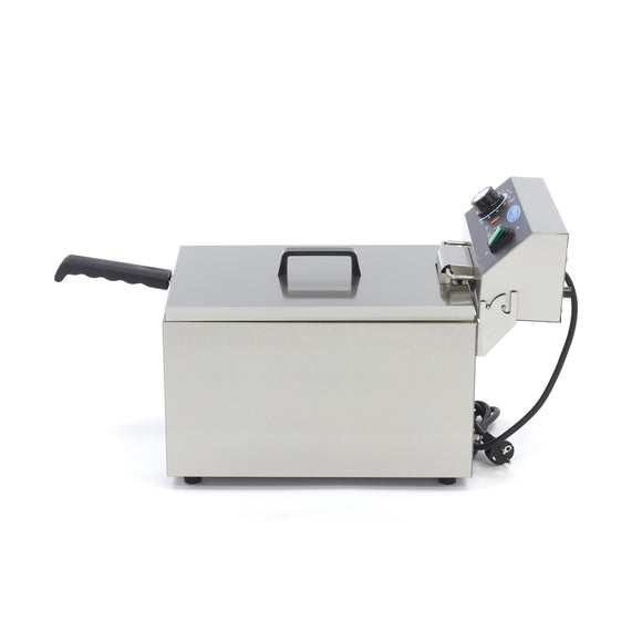 Friteuza electrica de banc, 11L, 1 cos, 230V, 3kW
