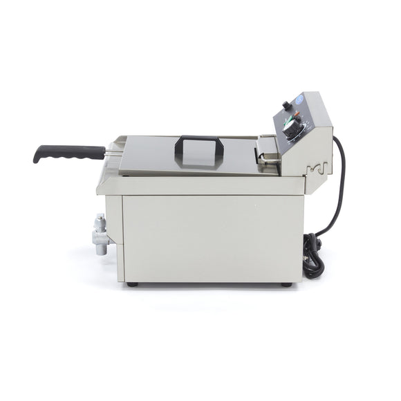 Friteuza electrica de banc, 13L, 1 cos, 230V, 3kW