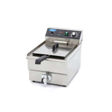 Friteuza electrica de banc, 16L, 1 cos, 230V, 3kW