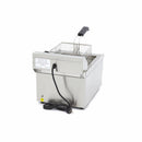 Friteuza electrica de banc, 16L, 1 cos, 230V, 3kW