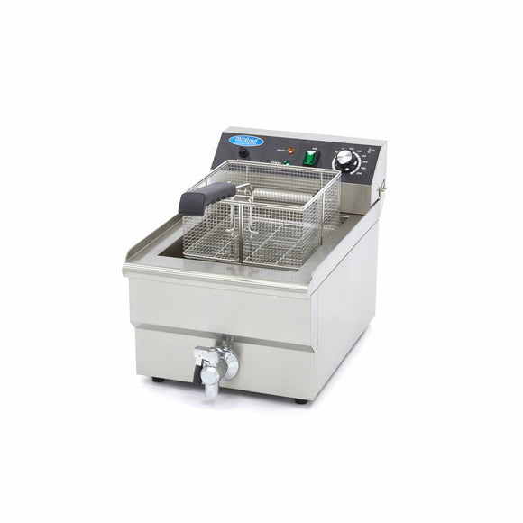 Friteuza electrica de banc, 16L, 1 cos, 230V, 3kW