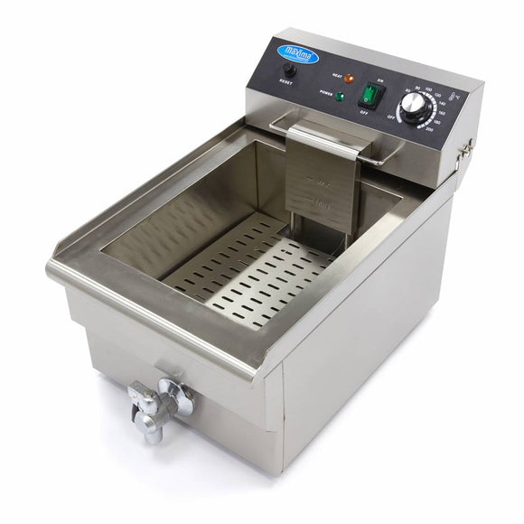 Friteuza electrica de banc, 16L, 1 cos, 230V, 3kW