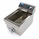 Friteuza electrica de banc, 16L, 1 cos, 230V, 3kW