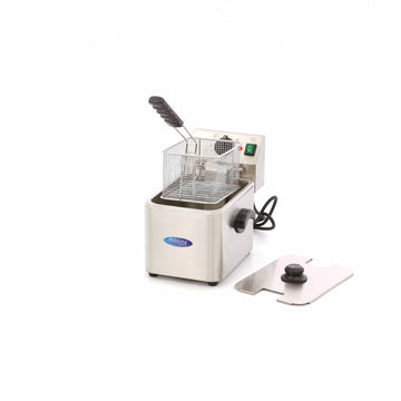 Friteuza electrica de banc, 4L, 1 cos, 230V, 2,5kW