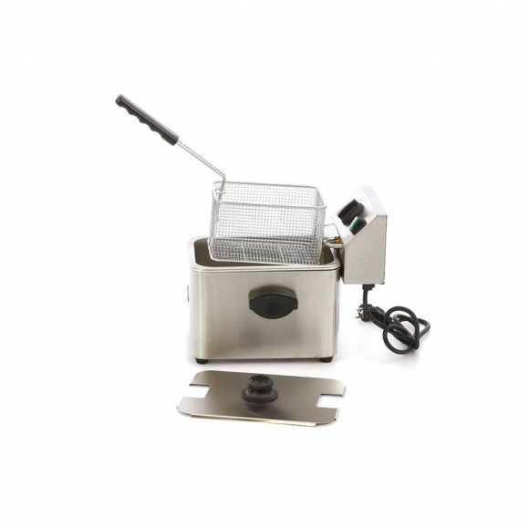 Friteuza electrica de banc, 4L, 1 cos, 230V, 2,5kW