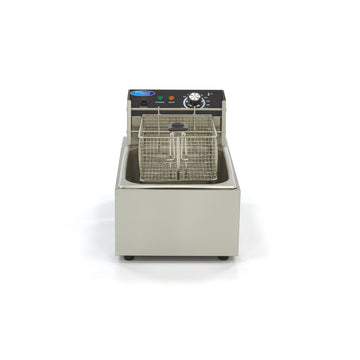 Friteuza electrica de banc, 6L, 1 cos, 230V, 2,5kW