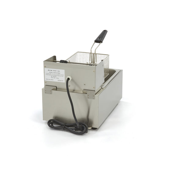 Friteuza electrica de banc, 6L, 1 cos, 230V, 2,5kW